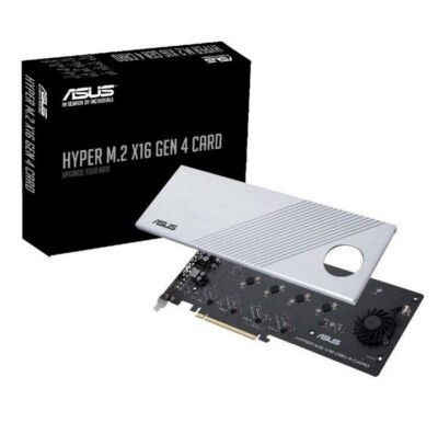 Chia Plotting Best Nvme For Chia ASUS Hyper X16 PCIe X4 Expansion