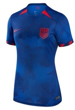 Nike Women's 2023-24 USMNT Authentic Away Jersey - Royal Blue