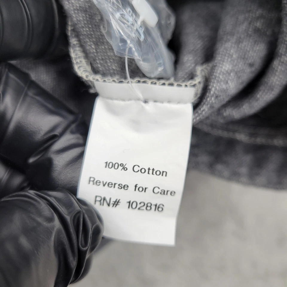 Camisa Granate Hill Mujer Grande Gris Franela Básica Abotonada Top Blusa Alemana Foto 4 de 4