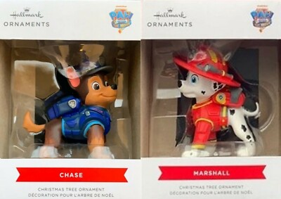 2 Hallmark Set, PAWS-CHASE and MARSHALL, Walgreens Exclusive