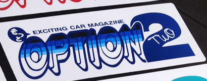 Option2 Sticker Decal Japanese Slaps EG ITR EK JDM Drift S13 S14 