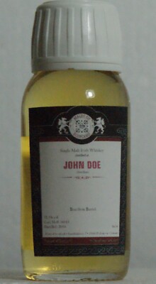 JOHN DOE 2004 Bourbon Barr Single Malt Irish Whiskey 6cle Mini MoS