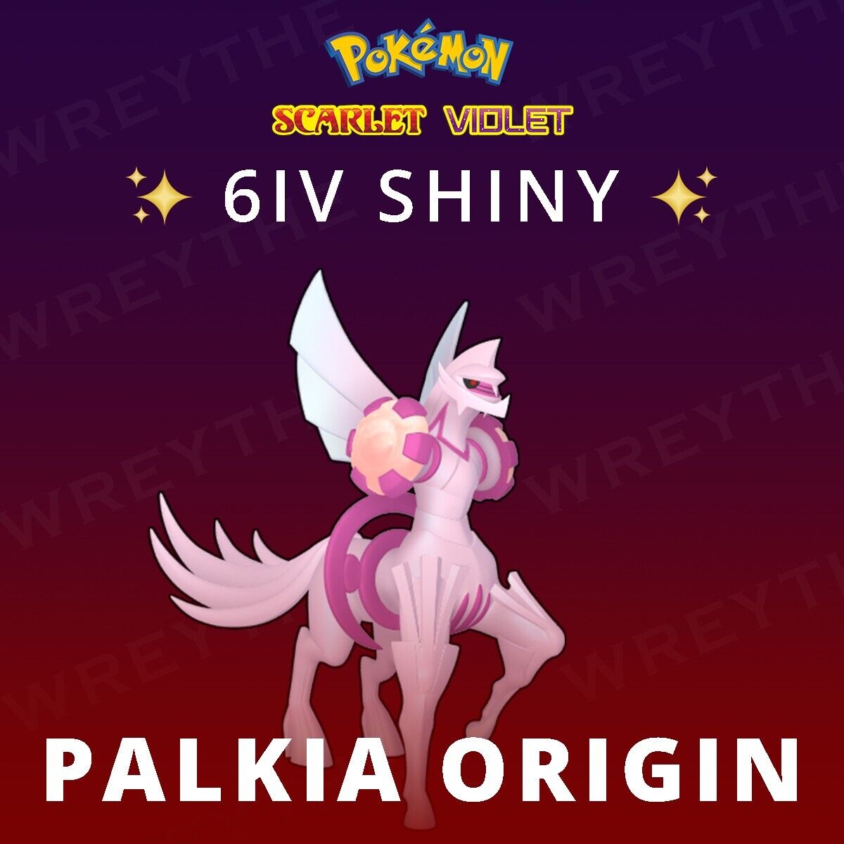 Palkia Shiny 6IV all tms learned pokemon scarlet fast trade for Sale in  Port St. Lucie, FL - OfferUp