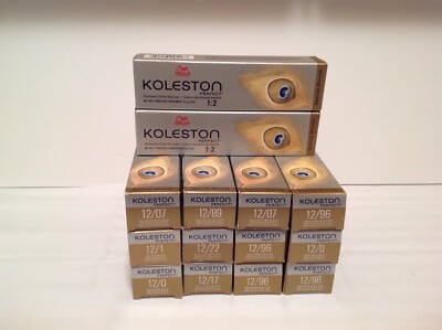 Wella KOLESTON Perfect PERMANENT Creme Haircolor Series  12  (slvr bx)
