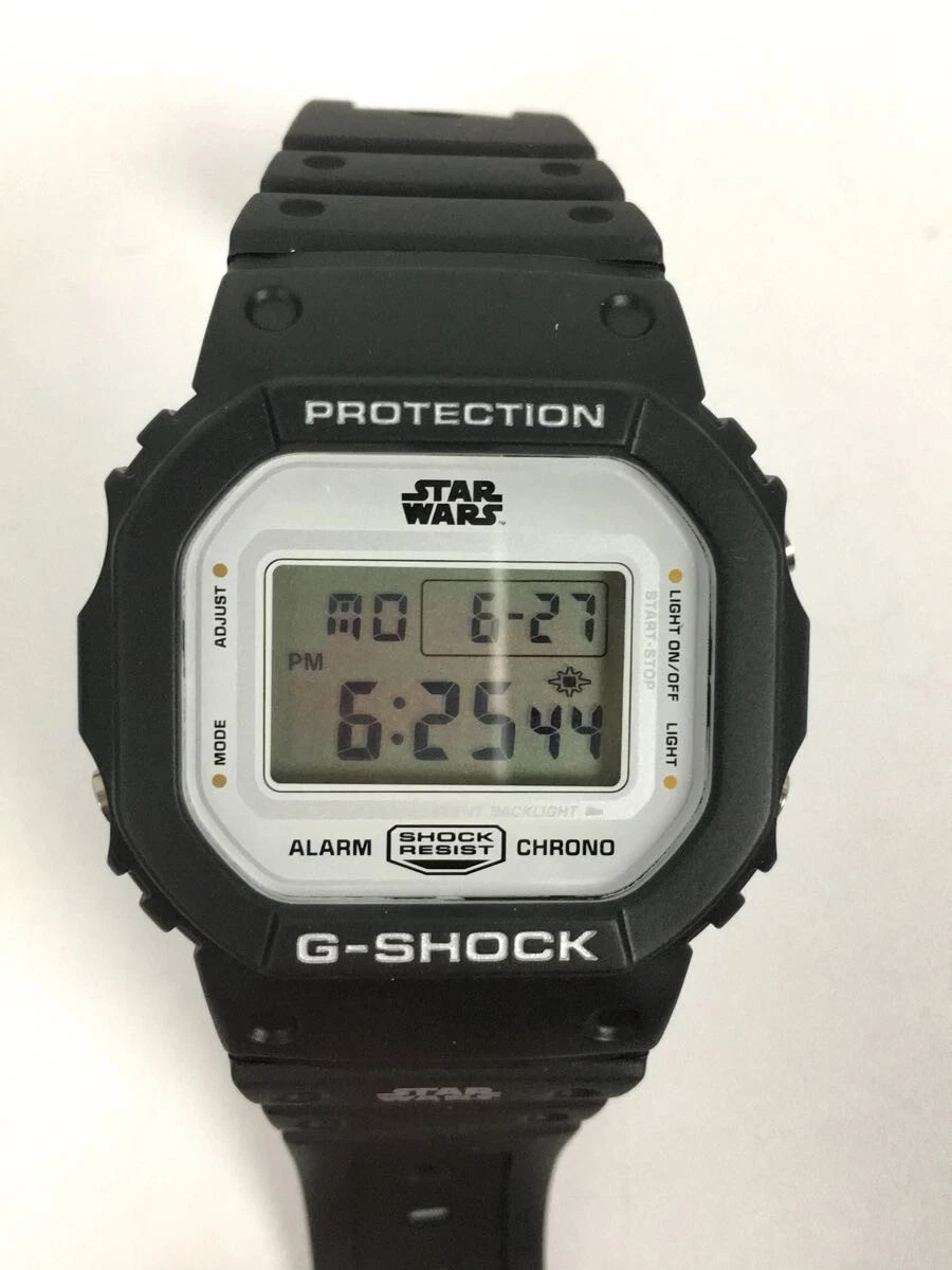 CASIO STARWARS Collaboration Quartz Watch Digital Rubber DW 5600VT