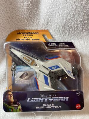Disney Pixar Buzz Lightyear XL-02 jet Fighter, Hyper Speed