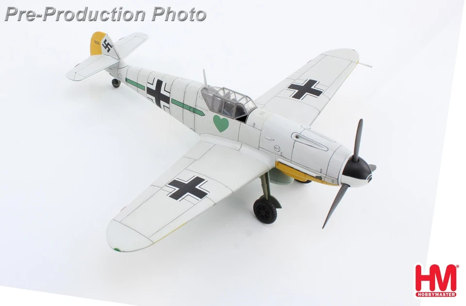Hobby Master HA8762, BF 109F-4 flown by Obt. Otto Kath, Stab/JG 54, 1:48 - Image 3 of 4