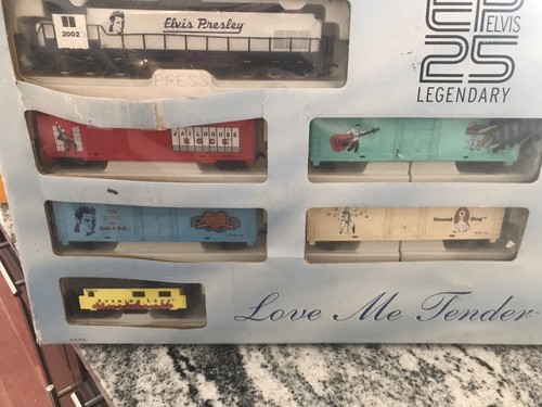 elvis presley love me tender train set hound dog King Of Rock And Roll Jailhouse - Picture 14 of 14