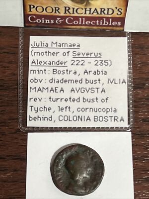  Real Wives of Ancient Rome  Julia Mamaea, Mom, Severus Alexander 222-235 R1399