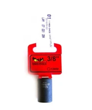 Teng Tools Chrome Molybdenum Specialty Steel Impact Socket 12mm 3/8" 980512-C