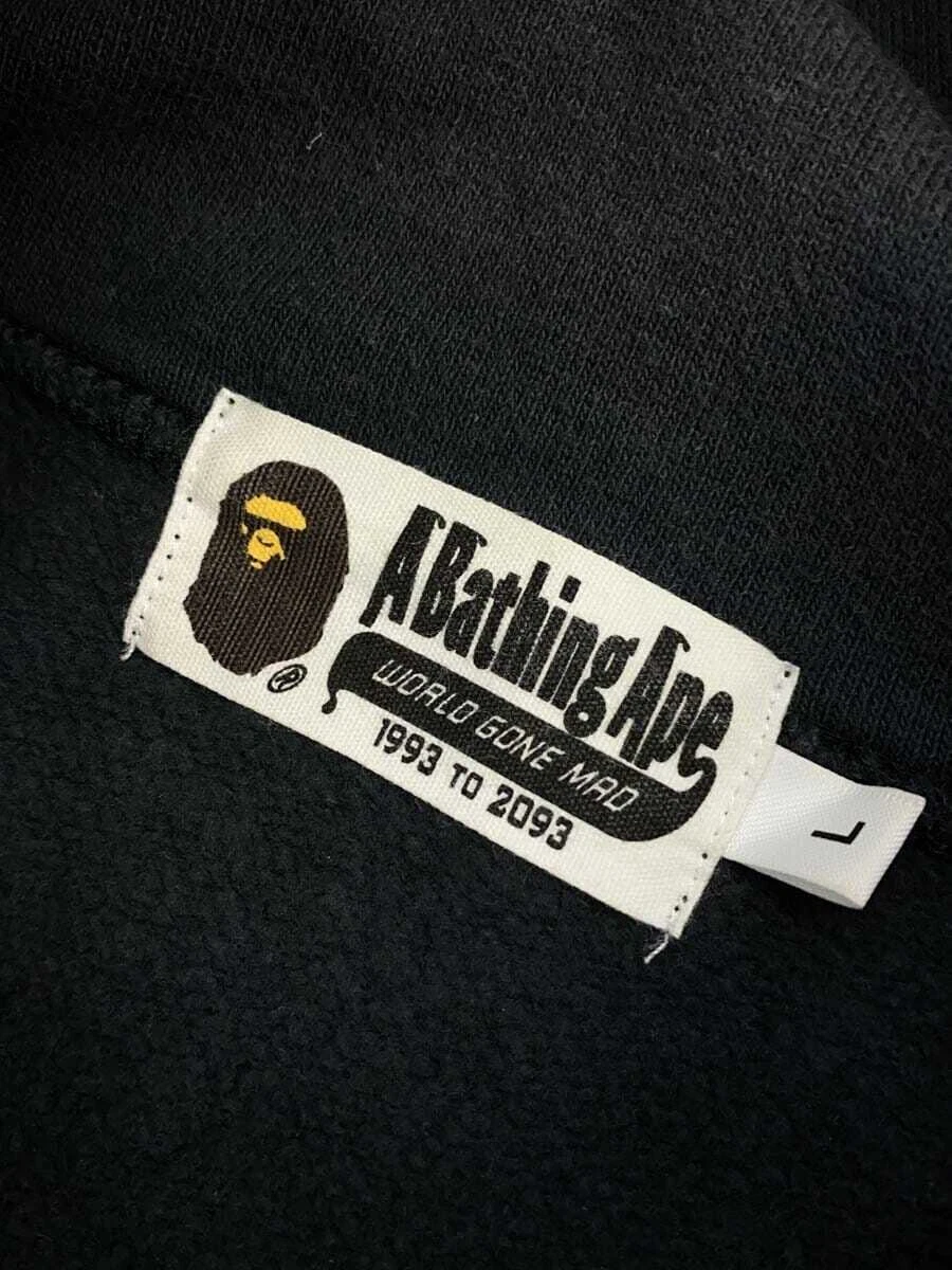 A BATHING APE (BAPE) Felpa con cappuccio A BATHING APE grigia L usata