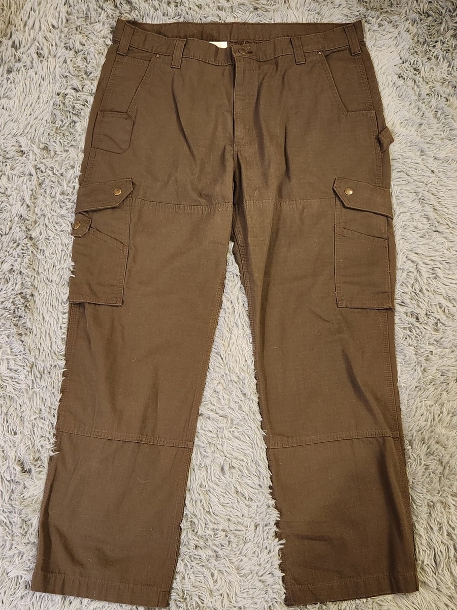 Carhartt Men's Brown B342 Ripstop Relaxed Fit Cargo Pants 40x30 | eBay