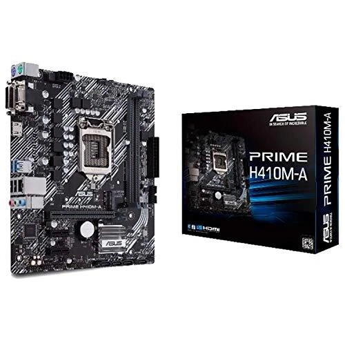 Placa madre ASUS PRIME H410M-A con chipset Intel H410 compatible con LGA1200 - Imagen 2 de 4