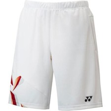 New JP Yonex 15104 Mens Game Knit Shorts White