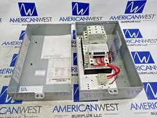 New Eaton ECC04C1T6A Mechanically Held Lighting Contactor NEMA 1  Coil 24V #124