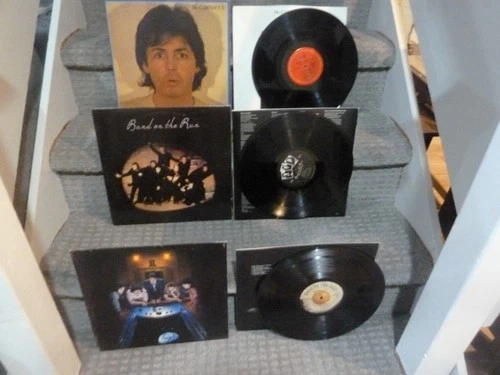 Paul McCartney Wings Band on the Run Back to the Egg II LP vinyl record LOT