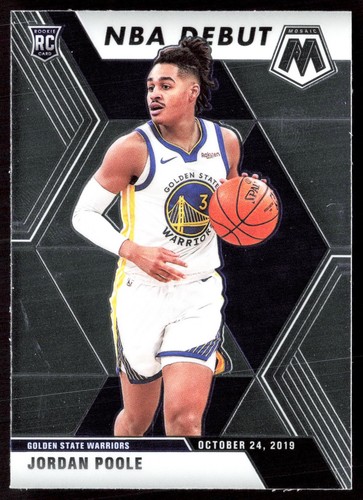 Jordan Poole #261 2019 Panini Mosaic card