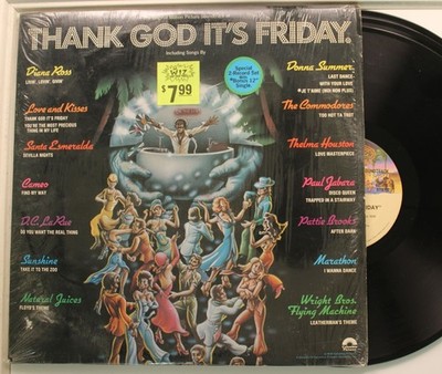 V/A 2 - Disc Lp Thank God It'S Friday On Columbia - Vg++/ Vg++ (In Shrink!)