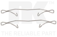 ZubehöRsatz Scheibenbremsbelag NK 7936180 FüR BMW Zafira Ford Astra Opel Meriva