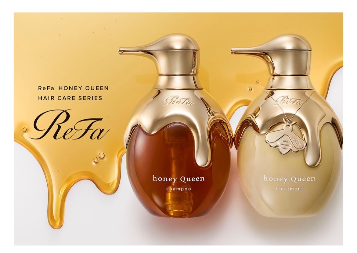 NEW 2026 ReFa HONEY QUEEN Shampoo Treatment Set Japan 500ml Glow