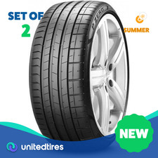 Set Of 2 New 25535r20 Pirelli P Zero Pz4 Luxury 97y 14stk