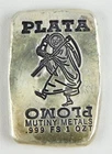 Plata / Plomo Mutiny Metals 1 Oz Silver Bullion Bar C4583
