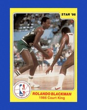 1985-86 Star Court Kings Set-Break #  5 Rolando Blackman NM-MT OR BETTER