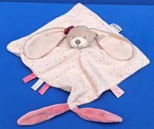 NATTOU HASE SCHMUSETUCH KUSCHELTUCH COMFORTER RABBIT ROSA DOUDOU