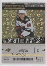 2023 Upper Deck Credentials Debut Ticket Access Gold 2/5 Damien Giroux #107 00em