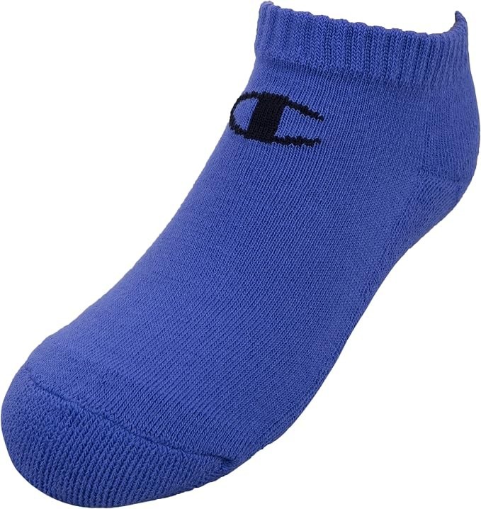 Champion unisex child Kids' Multipacks Socks, No Show Script - Yellow, 11 9 US,  alternate view 3