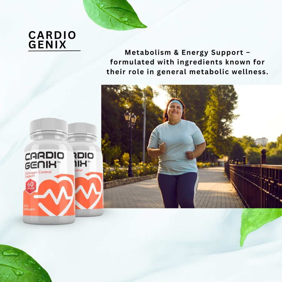 CardioGenix Glycogen Control Support For Men and Women - 60 Capsules ...