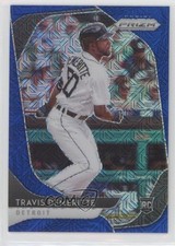 2020 Panini Prizm Tier II Blue Mojo 36/175 Travis Demeritte #114 Rookie RC fr6