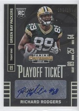 2014 Contenders Playoff Ticket /199 Richard Rodgers (Ball in Right Arm) Auto 5e8