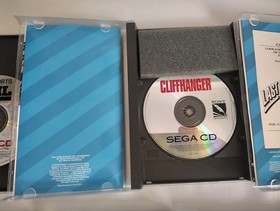 Sega CD Games Lot Of 6 Mortal Kombat Dracula Cliffhanger All Complete