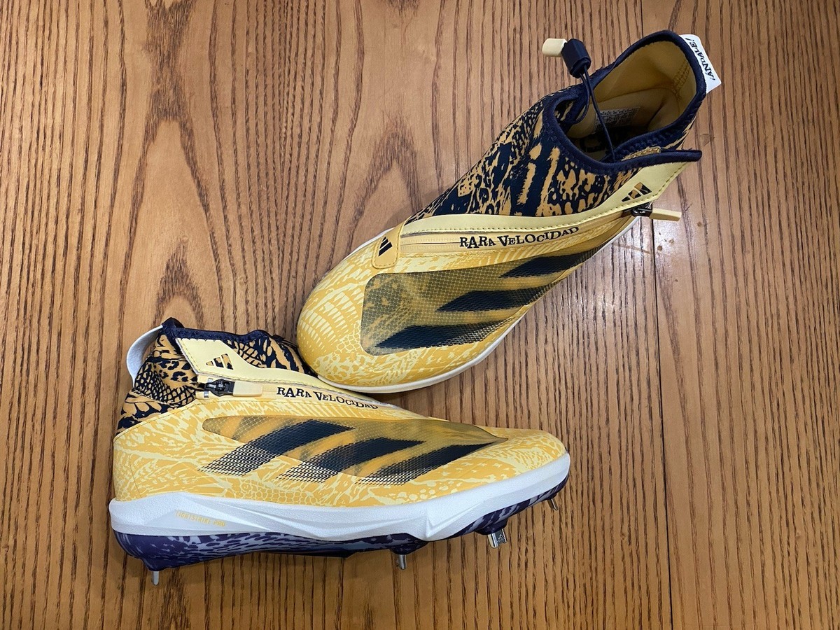 28.5㎝】Adizero Impact2 WH/GOLD アメフト スパイク adidas Men's