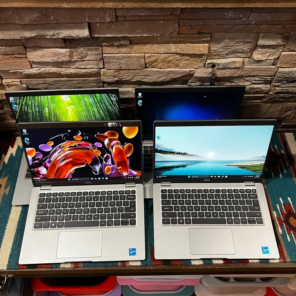 LOT OF 4! Dell Latitude 5420 Laptop •i5-1145G7 •8GB •256SSD Win11 1080P Battery - Image 3 of 4