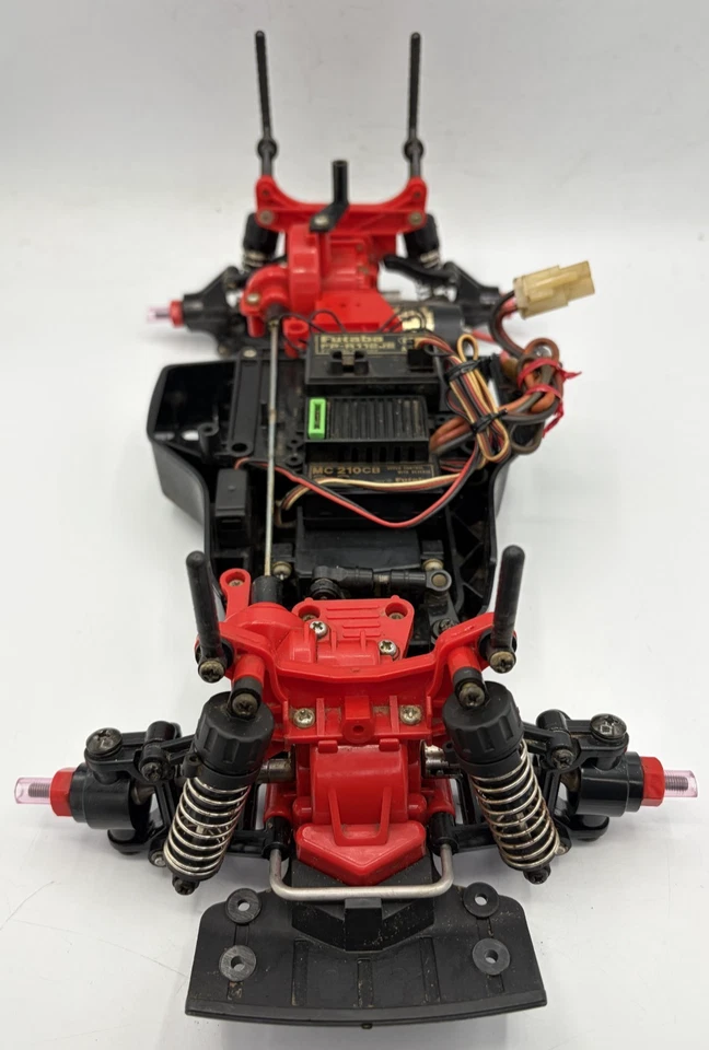 Per parti di ricambio telaio TAMIYA TA02 TA-02 con ESC e motore - Immagine 2 di 4