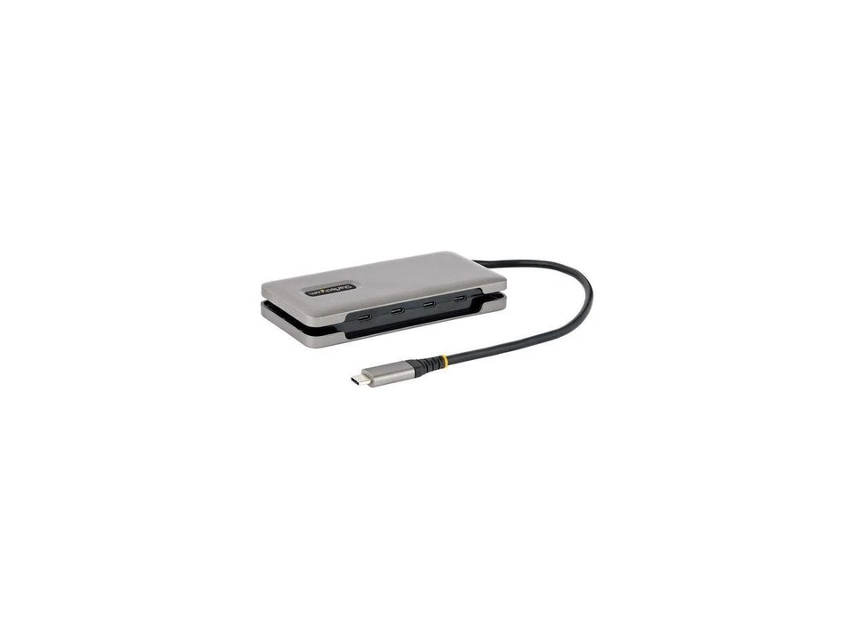 StarTech 4-Port USB-C Hub USB 3.2 Gen 2 10Gbps 100W PD Pass-Through HB31CM4CPD3 - Image 2 of 4