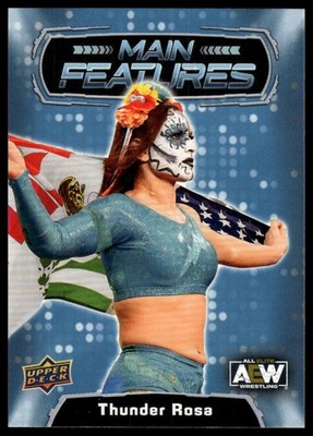 2022 Upper Deck AEW Thunder Rosa #MF-2 Main Features
