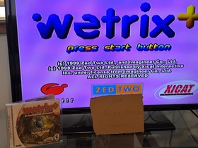 Wetrix+ [SEGA DREAMCAST] [2000] [US] [TESTED] CIB