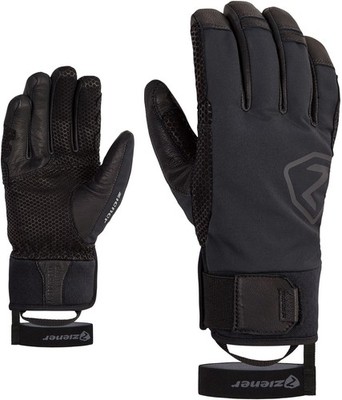 Ziener Alpine Men's Ski Gloves GASPAR-Z AS black