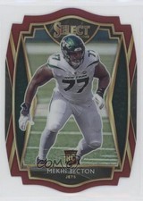 2020 Panini Select Premier Level Maroon Prizm Die-Cut Mekhi Becton #190 10d8