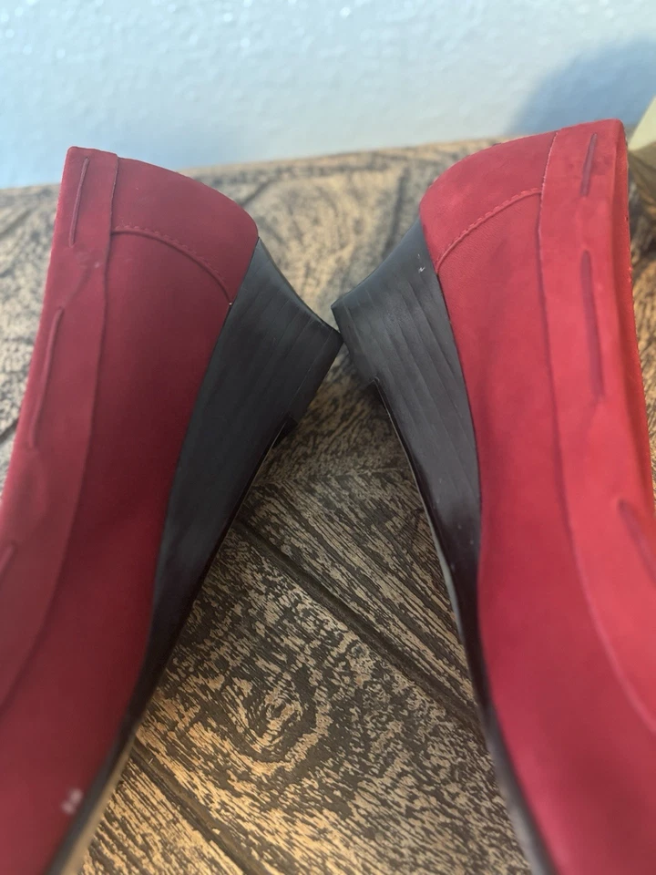 Мокасины с красным бисером Coldwater Creek размер 9,5 - Изображение 3 из 4