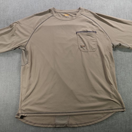 Ariat Shirt Mens XXL Rebar Sunstopper UPF Moisture Wicking Workwear Set of 2 - Picture 6 of 23