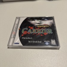 Carrier (Sega Dreamcast, 2000) Brand New Sealed.