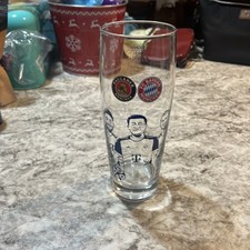 1 vaso de cerveza alemán Paulaner FC Bayern Munich Bundesliga Soccer Club 0,5 L