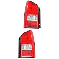 RüCkleuchten Heckleuchten Set Links & Rechts Rot FüR Nissan Pathfinder III R51