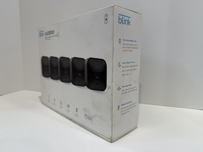 Blink Outdoor Wireless Battery-Powered HD 5-Camera Security System| Brand new