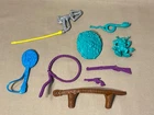 Vintage TMNT  Parts Lot - Cowboy Don, Napoleon Bonafrog, Space Cadet Raph +