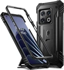 For OnePlus 10 Pro Case | Poetic [with Kickstand] Shockproof Cover Black
